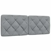 vidaXL vidaXL Vzglavna stranica svetlo siva 140 cm blago, (21653052)