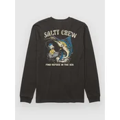 Salty Crew Big Bill Kids Longsleeve T-Shirt black