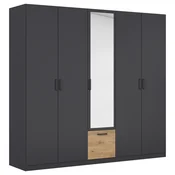 Boxxx omara ZA OBLAČILA, siva, hrast artisan