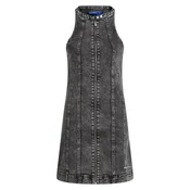 KARL LAGERFELD JEANS Obleka črn denim