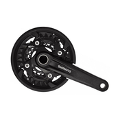 SHIMANO Middle MT500 175mm 40/30/22z. 10-k. two-part black without cover