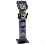 auna KaraBig Karaoke naprava Bluetooth LED 7 TFT CD USB Vgrajen zvočnik (KS1-KaraBig)