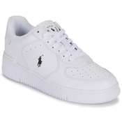 Polo Ralph Lauren  Nizke superge MASTERS CRT-SNEAKERS-LOW TOP LACE  Bela