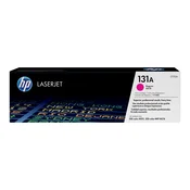 Izvirna kartuša s tonerjem HP 131A, magenta, standardna zmogljivost 1.800 strani.
