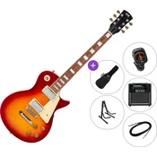PSD Guitars LSP-100 SET Cherry Sunburst Elektricna gitara