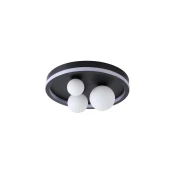 Searchlight 73380BK - LED stropna lampa TRIDENT LED/20W/230V, precnika 40 cm