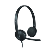 Logitech H340 Kabelgebundenes Beidseitiges Headset Stereo USB Schwarz