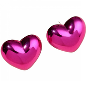 Naušnice AD-33121 - Heart/Ružicasta KP33121