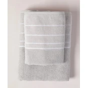 Peškir lux 70x130 550gsm-siva ( 4000791-siva )