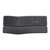 Bežicna tastatura Trust Keyra, americki raspored, USB-C, USB-A, Bluetooth, crna