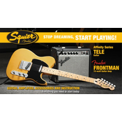 FENDER SQ AFFINITY SERIES TELE BTB HHS S FENDER FRONTMAN 15G Z OJAČEVALCEM