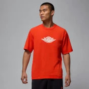 Majice Jordan Rare Air Mens T-Shirt Chile Red/ Sail XS