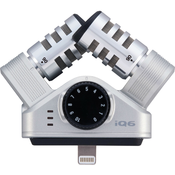 Mikrofon Zoom - iQ6, srebrni