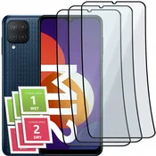 shumee 3x hibridno steklo ZA Samsung M12 ZA celozaslonski keramični 9D