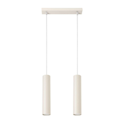 Sollux SL.1480 - Luster na sajli LAGOS 2xGU10/10W/230V, krem