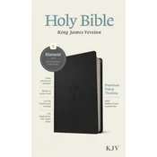 KJV Premium Value Thinline Bible, Filament Enabled Edition (Red Letter, Leatherlike, Black Radiant Cross)
