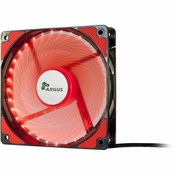 VENT KUC.12CM ARGUS LED RED