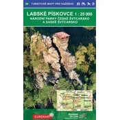 Geodézie On Line Labske Piskovce, Ceske Svycarsko, Saske Svycarsko / Elbe Piaskoce, Bohemian and Saxon Switzerland. Turistična karta 38. Geodestvo On Line