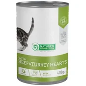 Natures Protection Hrana za mačiće, Govedina i ćuretina, 400g