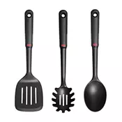 Set of 3 kitchen utensils, plastic, SoftWorks - OXO
