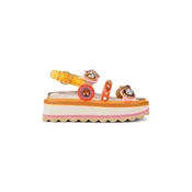 Kurt Geiger London sandali s platformo ženski usnjeni Octavia Sling Flatform