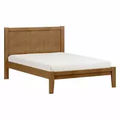 eoshop Zakonska postelja PRATA 140x200 cm, hrast sonoma, masiven les/MDF, brez vzmetnice