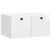 TV ormar za zid 59,5 x 41 x 30 cm Bijela visokog sjaja