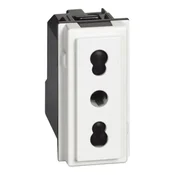 LNOW EURO VTIČNICA 2P+E/16A/250V BELA KW4180