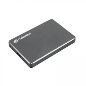 HDD TRANSCEND EXT 2TB 25C3N, 2,5, USB 3.1/3.0,2,5, USB 3.0, siv, kovinski