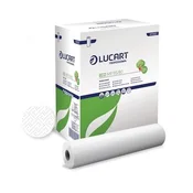 Pregledni papir za mizo, dvoslojni, 55 cm x 80 m, 6 rolic, LUCART Eco MR 55/80, bel, 6 rolic