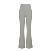 cfab Pajkice Cotton Flared Bootcut Leggings temno siva