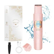 INF 2-v-1 dvojna glavica: strižnik in folijski brivnik USB-C, pralno Pink, (5000339627)