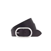 VANZETTI Pas Oval 3cm rjava