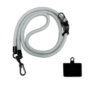 Vrvica za telefon Adventure Rope - light grey