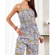 Resti Patterned womens set in blue