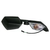shumee Ogledalo Emgo 2025/02 Kawasaki ZX-10R 08-10 desno (OEM: 56001-0103) črno (originalni dizajn) (homologacija)