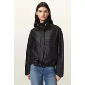 AllSaints bomber jakna ženska usnjena