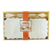 Porcelanske cinije 2/1 sa kašicicom 4245