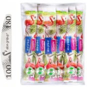 Aba Group VARNO PAKIRANJE Pilica za nohte v obliki polmeseca 100/180 STANDARD - FLAMINGO, 100 kosov