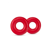 Prsten za penis Stay Hard Donut Oversized, 4.2cm, 2 komada, Crveni