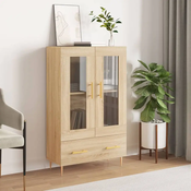 Vidaxl Visoka omara 69,5x31x115 cm inženirski les