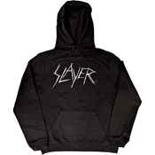 Slayer Scratchy Logo Black M Kapuco