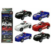 Set of cars, cars, police, guards, motorized 6 pcsGO – Kart na akumulator – (B-Stock) crveni