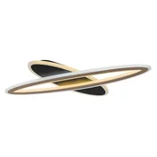 Rabalux Plafonjera Taneli2, 3D, LED, Sa daljinskim, 70W, 3000-6000K, 70x50cm, Crno-siva