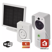 GoSmart Home bežično baterijsko video zvono IP-09D s wi-fi i solarnim panelom