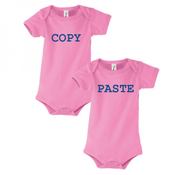 Babys bodysuit Copy Paste