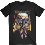 Megadeth Majica Flaming Vic Unisex Black M
