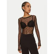Pinko Bluza Brunei 103711 A21J Črna Regular Fit