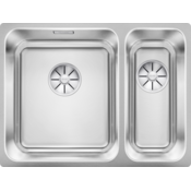 Blanco pomivalno korito SOLIS 340/180-U InFino INOX 18/10, GLAVNA KAD LEVO, brez nadaljnje kontrole.
