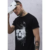 Mister Tee Majica Waterpaint Skull Tee, črna